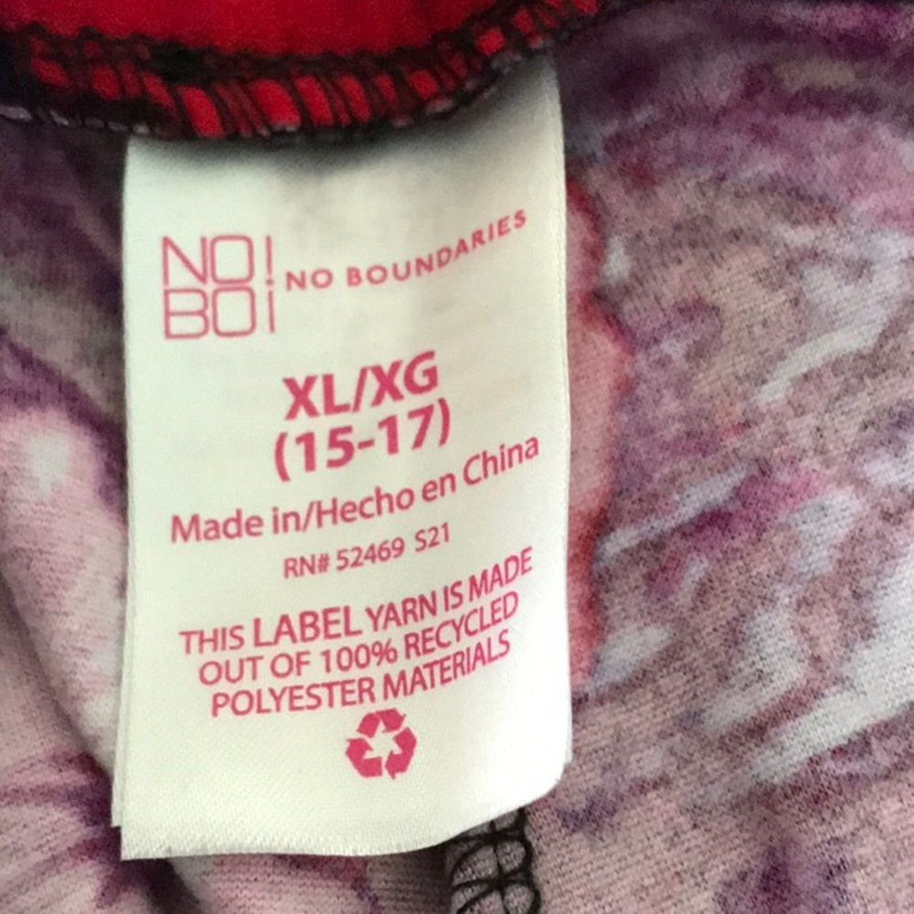 No Boundaries Bundle of 2 Pairs Leggings - Picture 2 of 9